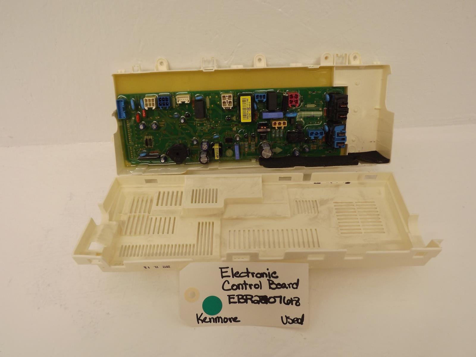 Kenmore Dryer EBR62707618 Electronic Control Board Used Kenmore Dryer EBR62707618 Electronic Control Board Used